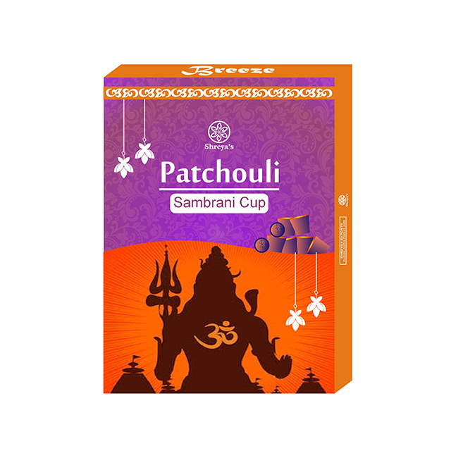 patchouli cones cup sambrani shreyas exports