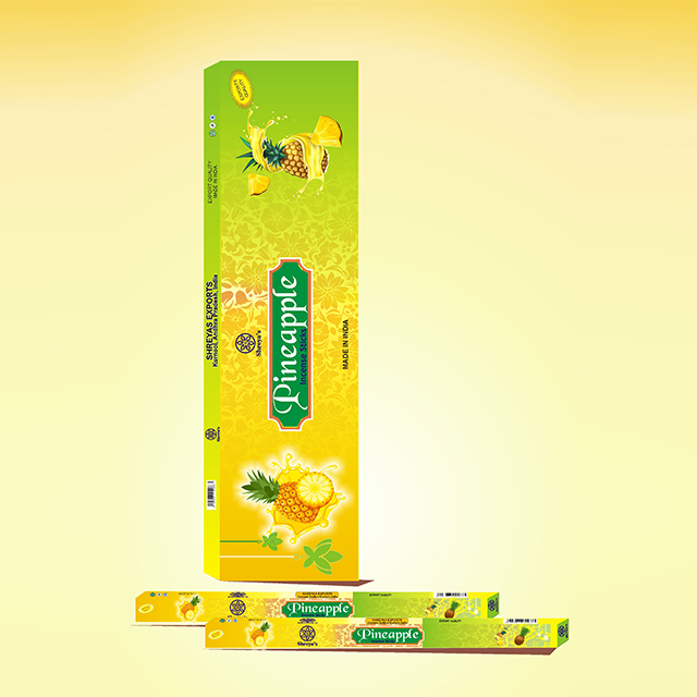 pineapple incense sticks shreyas exports